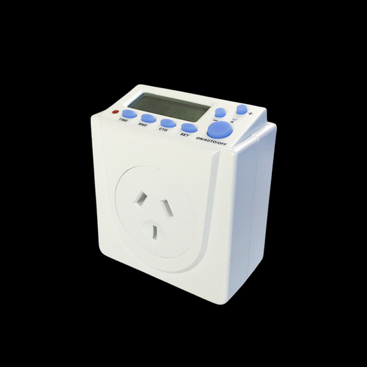 DIGITAL WEEKLY PROGRAMMABLE TIMER - UP TO 20 DIFFERENT SETTINGS